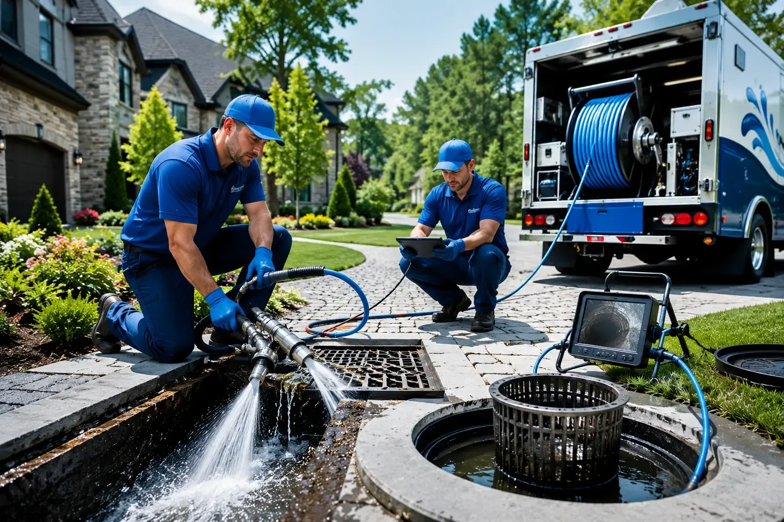 Local outdoor drain cleaning professionals in Woodland, GA