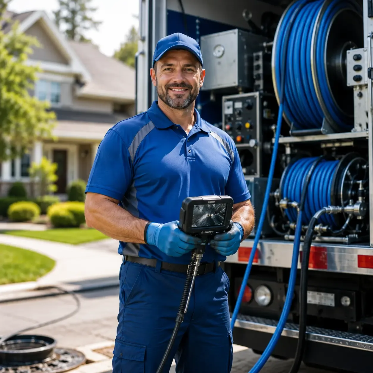 Local outdoor drain cleaning specialists in Woodland, GA